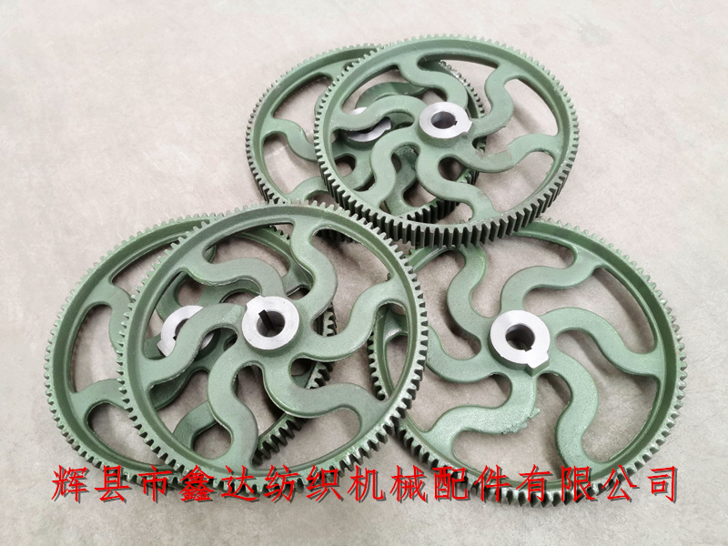 鑄鐵織布機傳動齒輪L13 紡織機配件L13刺毛輥齒輪